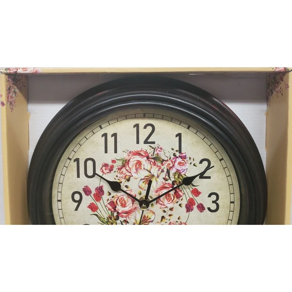 Kitchen Plastic Decorative Wall Clock, 12